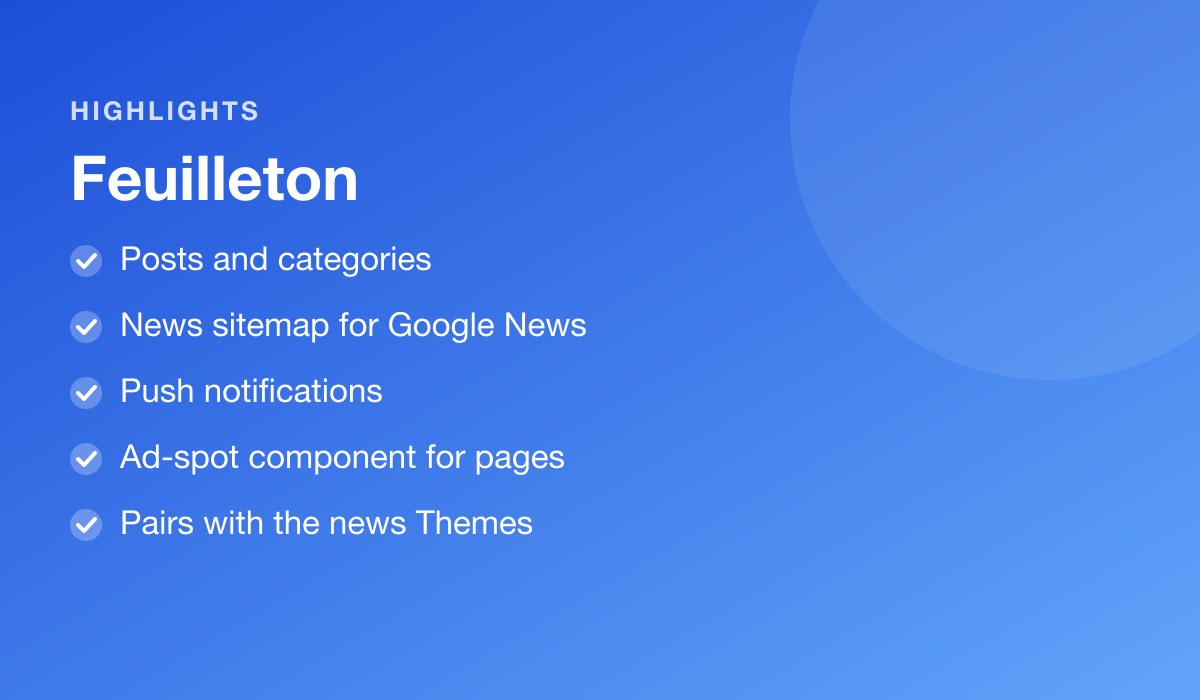 Feuilleton screenshot 2
